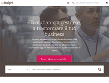 Tablet Screenshot of it.insight.com